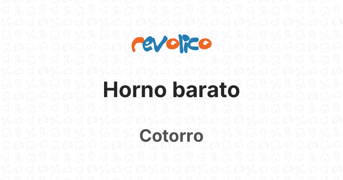 Horno barato en Cotorro, La Habana, Cuba - Revolico