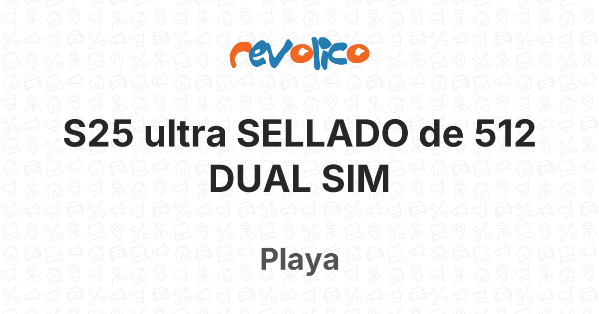 S25 ultra SELLADO de 512 DUAL SIM en Playa, La Habana, Cuba - Revolico