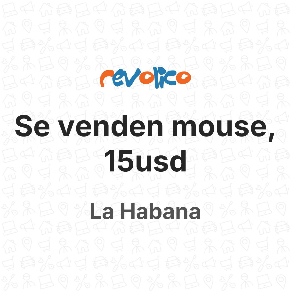 Se venden mouse 15usd en la habana cuba revolico