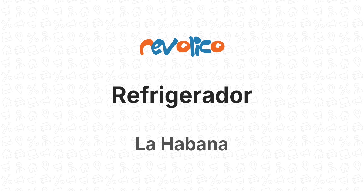 Refrigerador En La Habana Cuba Revolico