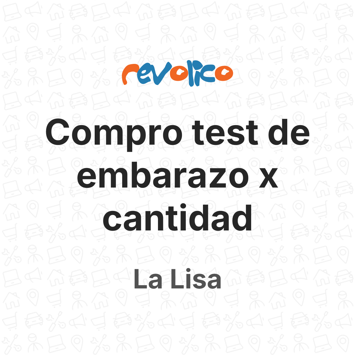 Compro test de embarazo x cantidad en La Lisa, La Habana, Cuba - Revolico